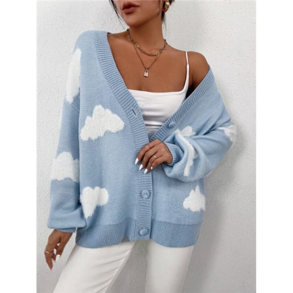 Cloud Buttoned Cardigan